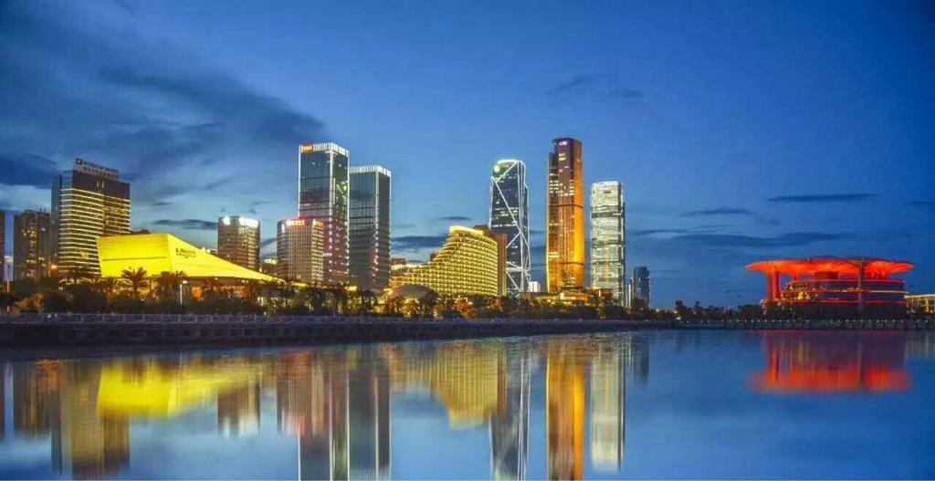 Xiamen International Conference Center Hotel Prime Seaview Hotel Exteriör bild