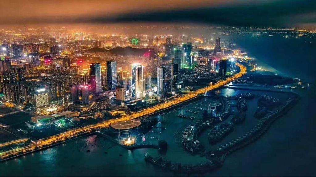 Xiamen International Conference Center Hotel Prime Seaview Hotel Exteriör bild